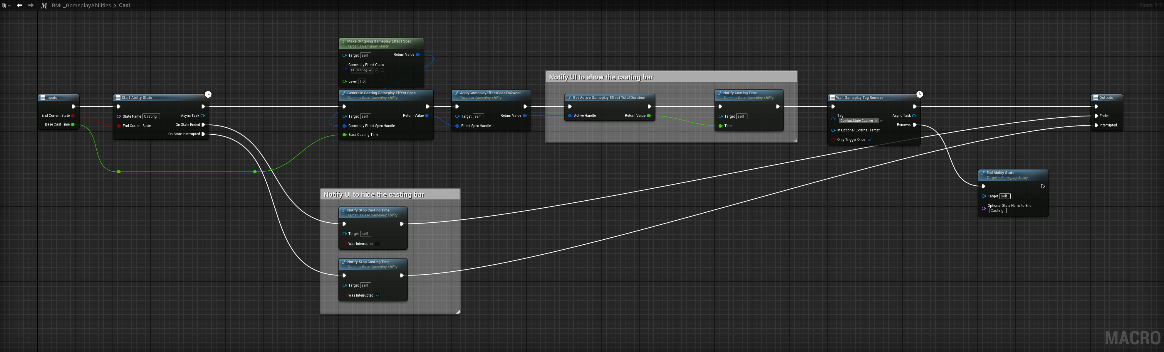 Set duration with cpp code